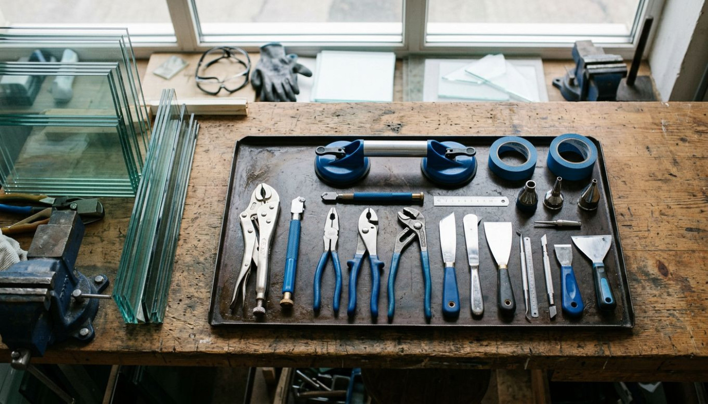 Accessoires ou outillage : ce qui change vraiment lors de la pose de vitrages spéciaux